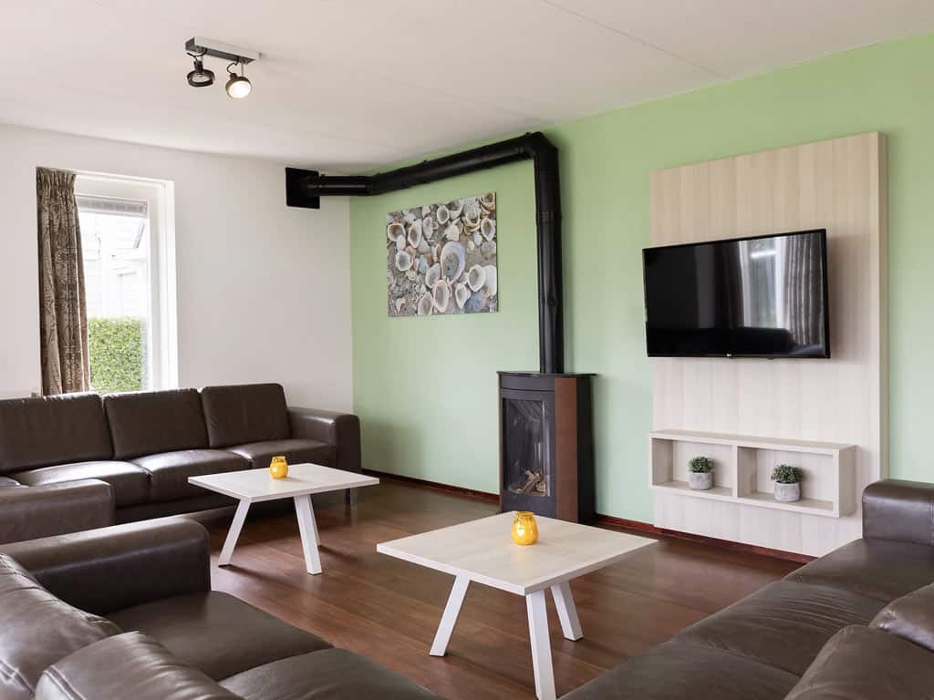 Impressie van de inrichting van de 14-persoons villa Heerenhuys Comfort 14 op Summio Parc Aquadelta