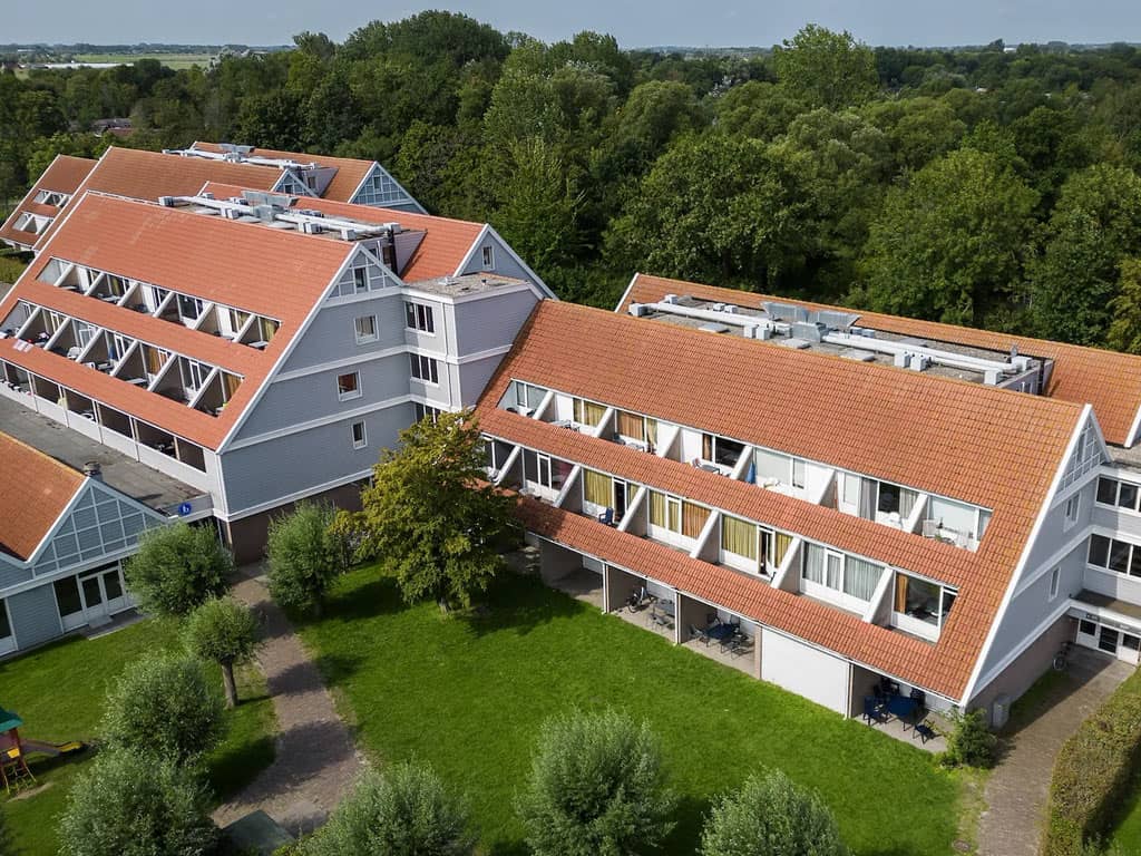 Impressie van het complex met appartement Agaat voor 2 personen op Summio Parc Aquadelta in Bruinisse