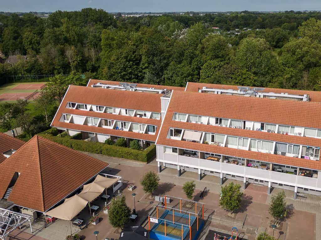Impressie van het complex met appartement Jade Plus XL voor 4 personen op Summio Parc Aquadelta in Bruinisse