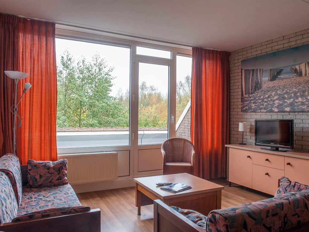 Impressie van de inrichting van het 4-persoons appartement Jade Plus XL op Summio Parc Aquadelta