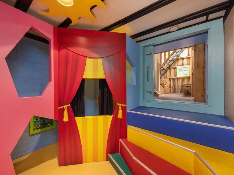 Impressie van de speelkamer in de Premium Kindercottage op Het Meerdal van Center Parcs
