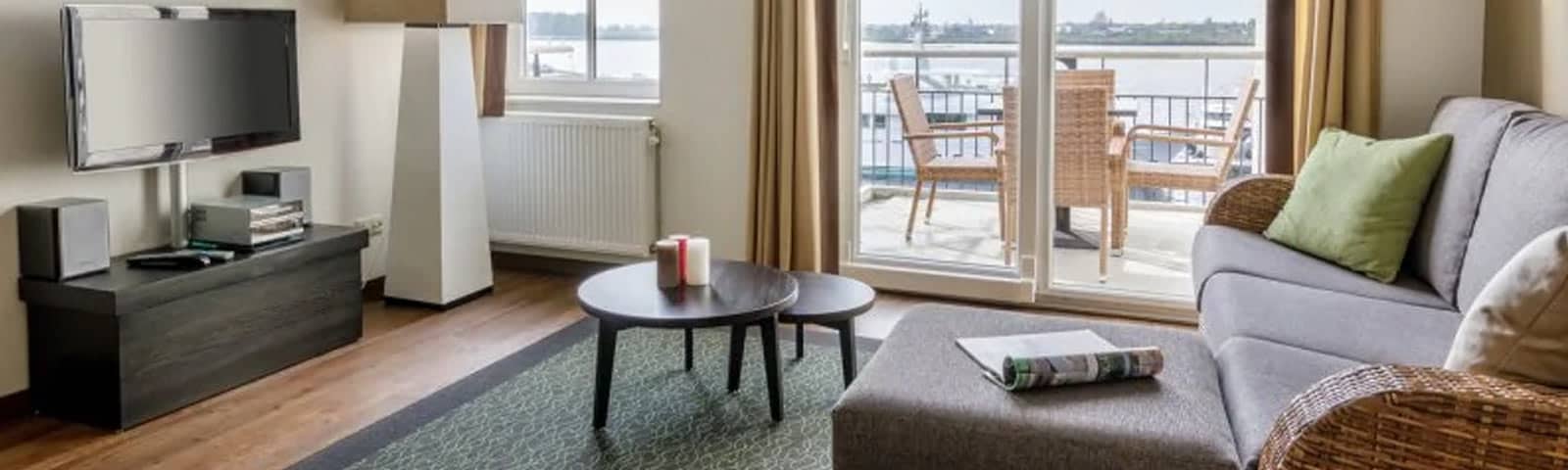 Illustratieve afbeelding bij '4-persoons Waterfront Suite VIP appartement'