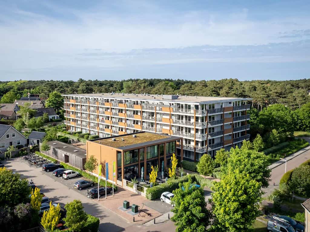 Impressie van het complex met strandappartementen van Landal in West-Terschelling