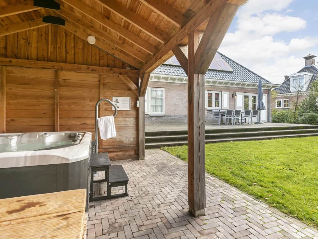 Impressie van een van de luxe villa's voor 6 tot 8 personen op Buitenplaats De Hildenberg