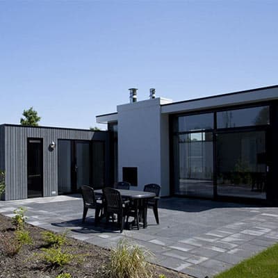 6-persoons vrijstaande luxe bungalow L-Cube Plus type CUB6