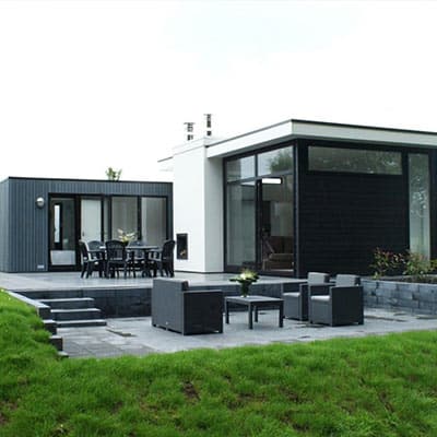 4-persoons vrijstaande bungalow Cube la Mer type C