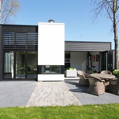 6-persoons vrijstaande bungalow Cube Elite Plus type CUB6L