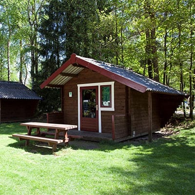 4-persoons blokhut Trekkershut
