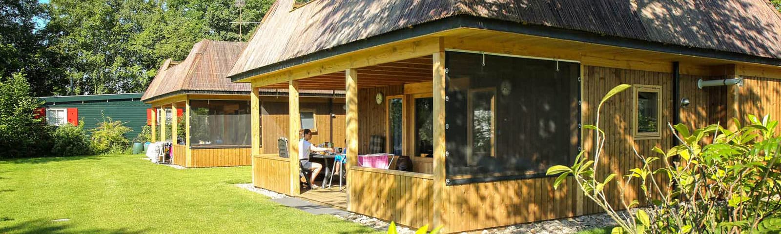 Illustratieve afbeelding bij '6-persoons Glamping Lodge Top TV'