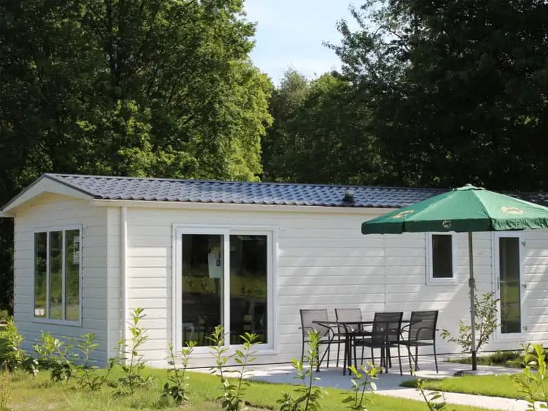 Impressie van chalet Berkel 4 op EuroParcs Resort De Rijp