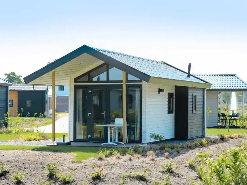 Impressie van chalet Tiny House 4 op EuroParcs Resort De Rijp