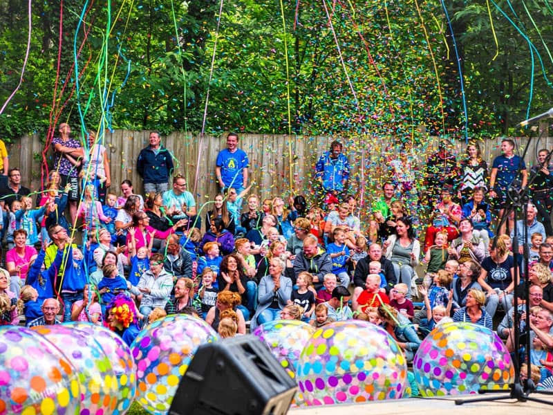 De kindercamping in Drenthe heeft ook een recreatieprogramma