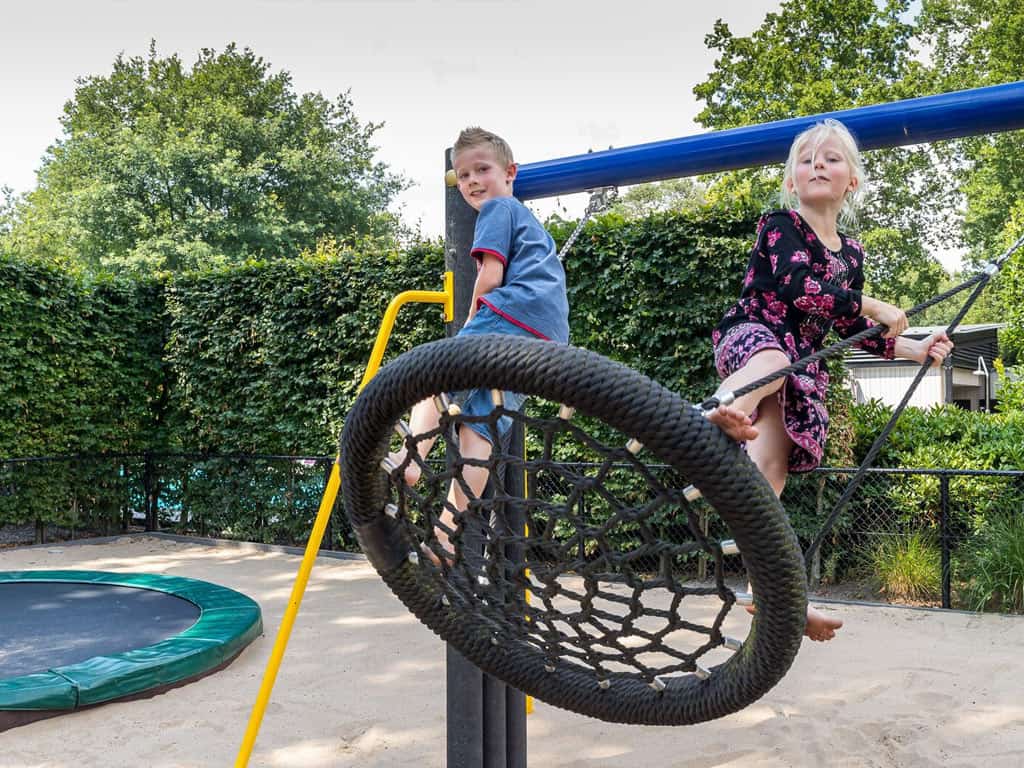 Impressie van de speeltuin op Park Berkenrhode