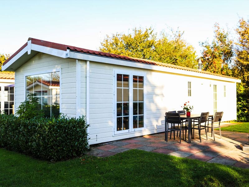 Impressie van chalet It Soal voor 5 personen op Soal Beach Resort in Workum, Friesland