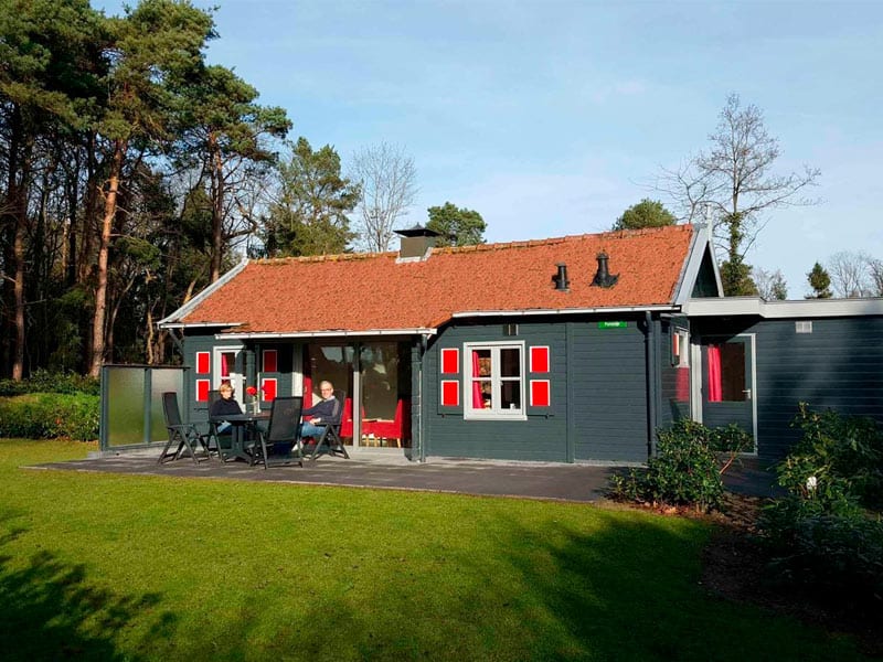 Impressie van een bungalow CL voor 3 personen op vakantiepark De Lindenberg in Holten