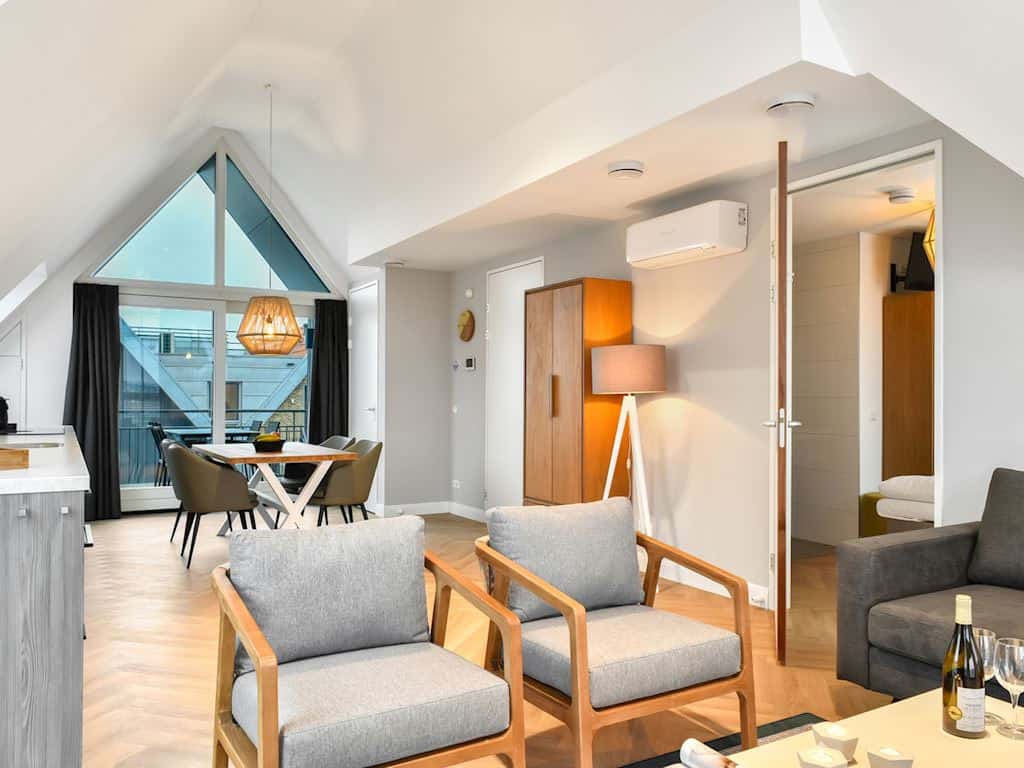 Impressie van het appartement 2C voor 2 personen op Landal Kaap West op Terschelling