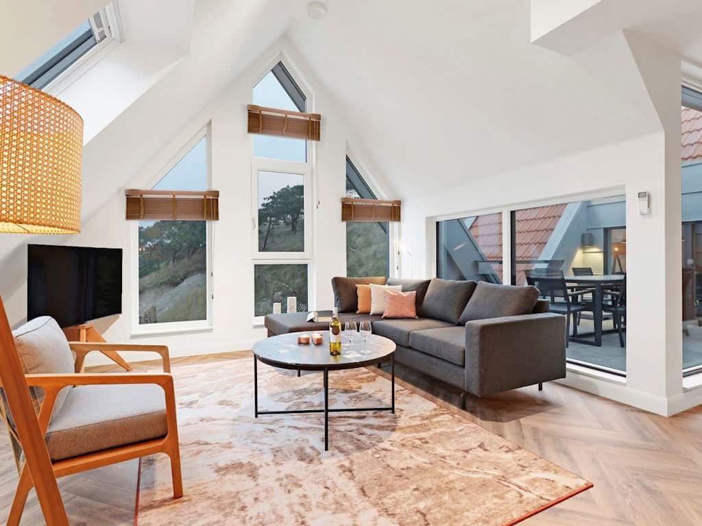 Impressie van het penthouse 6LP voor 6 personen op Landal Kaap West op Terschelling