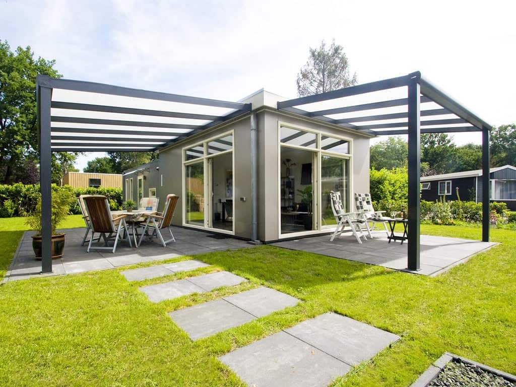 Impressie van het C Comfort chalet voor 4 personen op Recreatiedorp De Ossenberg in Overberg