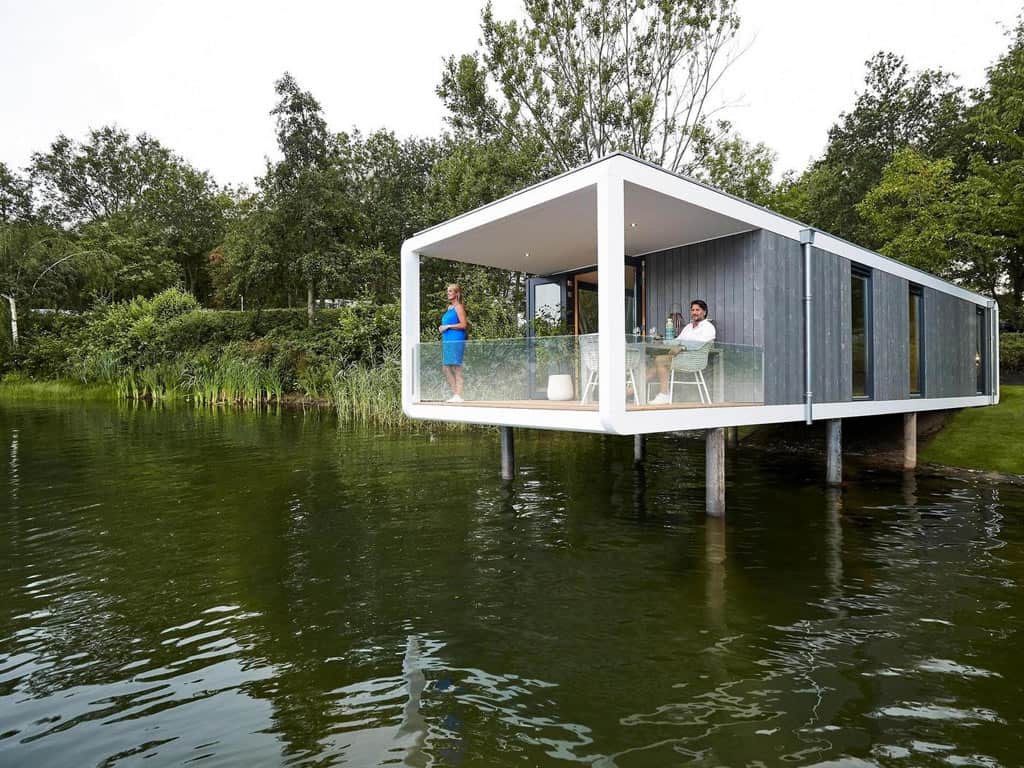 Impressie van de Water Cube voor 4 personen op Vakantiepark BreeBronne in Maasbree