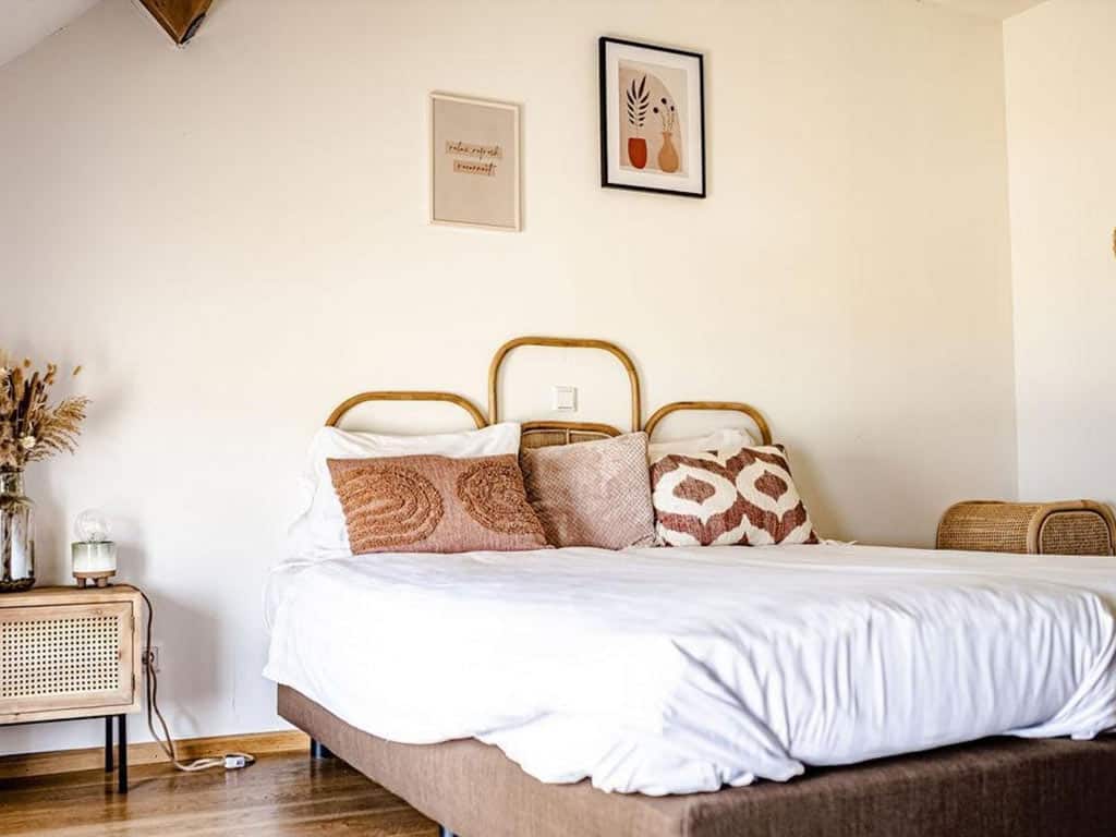 Impressie van een TinyParks Cast Away hotelkamer voor 2 personen op het natuureiland Tiengemeten