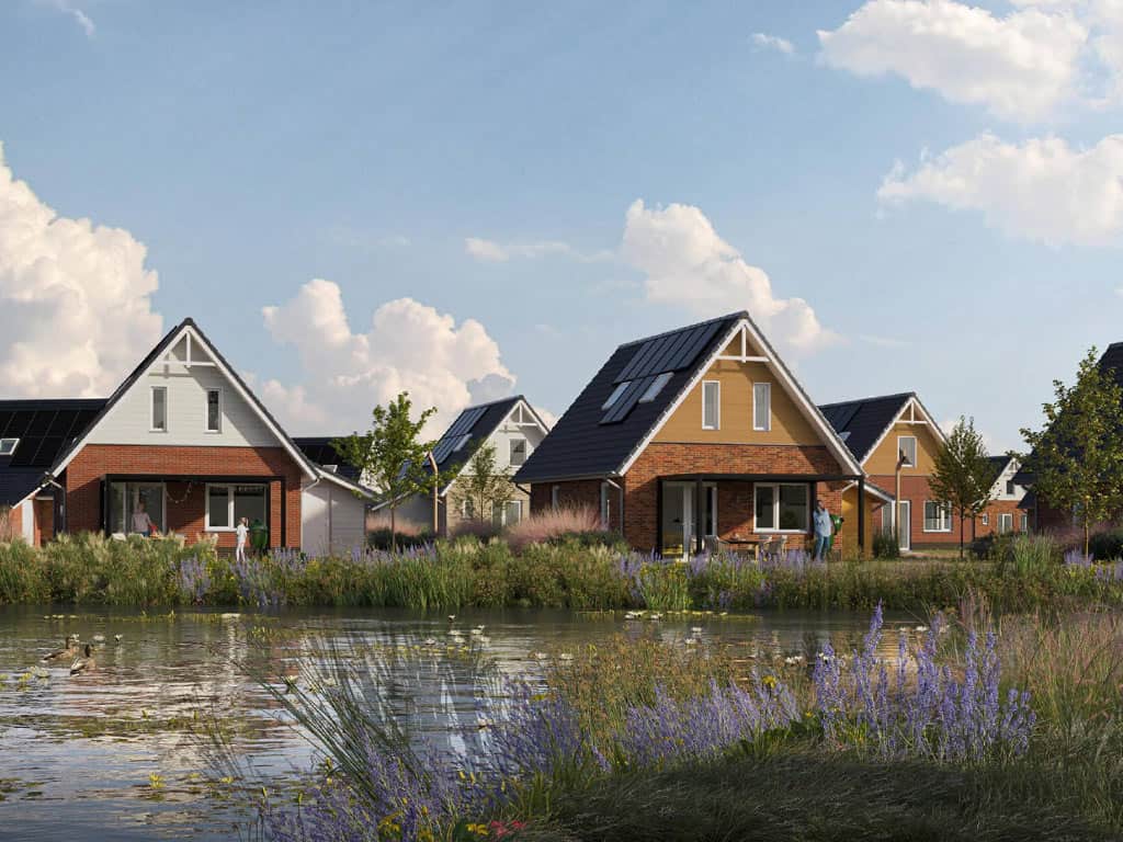 Impressie van het nieuwe Landal Sluyshaven in Zuid-Holland