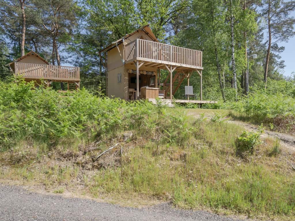 Impressie van de RCN de Noordster glamping safaritent Poolster voor 2 personen in Dwingeloo, Drenthe