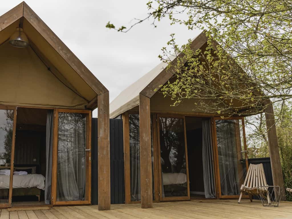 Impressie van het tiny house Pingo Suite voor 2 personen op Het Wylde Pad in Friesland