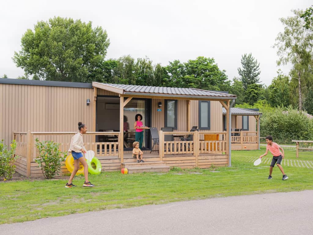 Impressie van chalet de Fuut voor 4 personen bij RCN Zeewolde in Flevoland