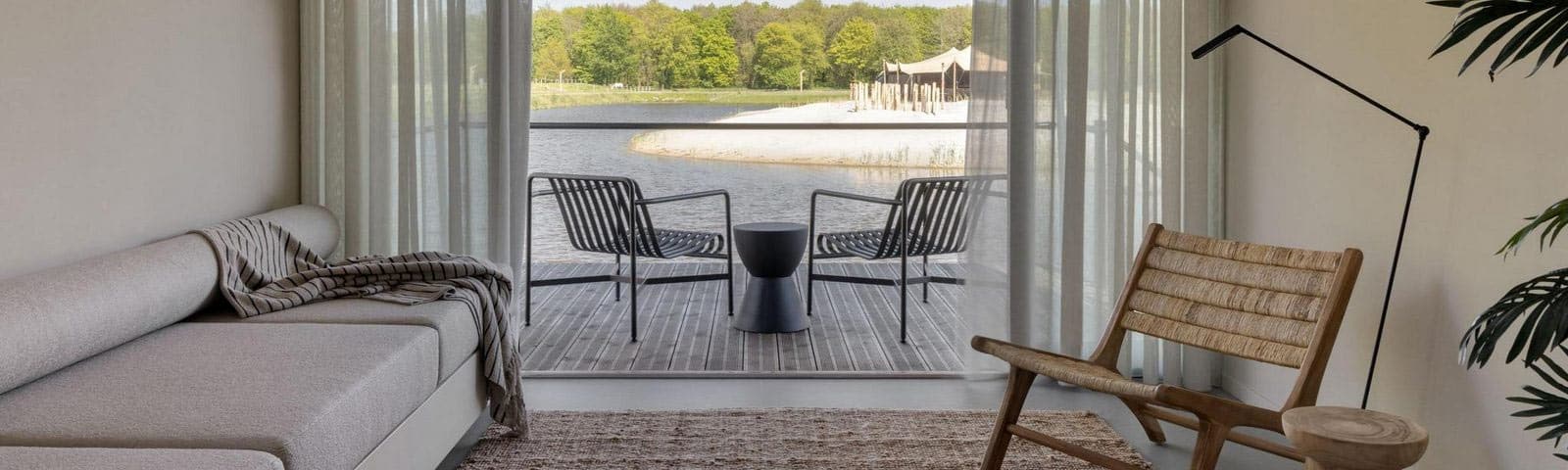 Illustratieve afbeelding bij '4-persoons Waterlodge'