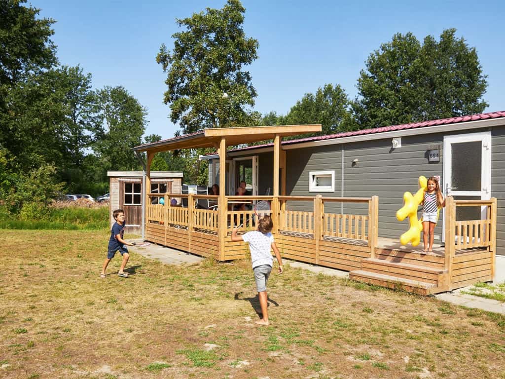 Impressie van chalet Zuiderzee voor 6 personen bij RCN Zeewolde in Flevoland