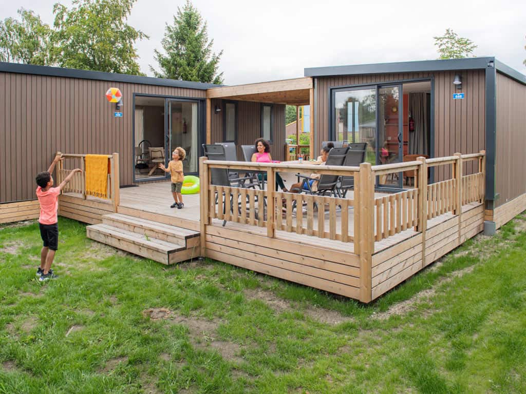 Impressie van duo chalet de Lepelaar voor 6 personen bij RCN Zeewolde in Flevoland