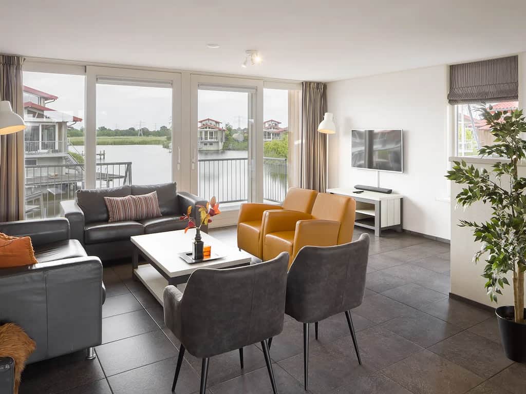 Impressie van de 12-persoons villa Goudplevier Bubbelbad op Summio Waterpark Zwartkruis