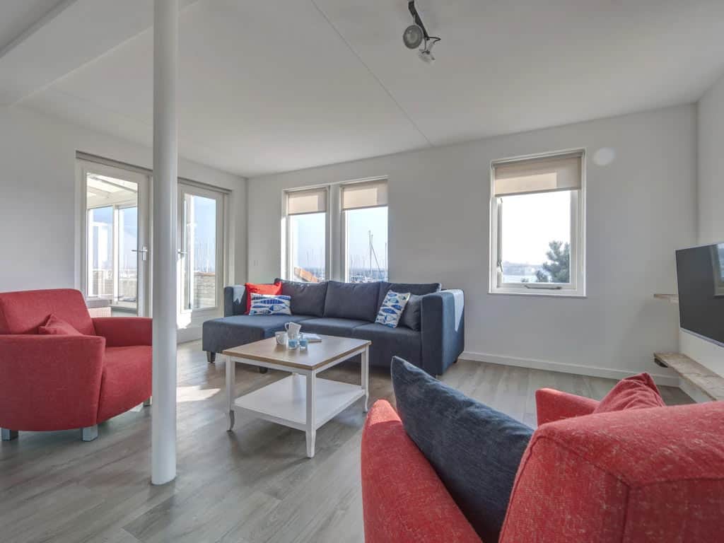Impressie van de inrichting van één van de luxe appartementen op Summio Marina Port Zélande in Ouddorp