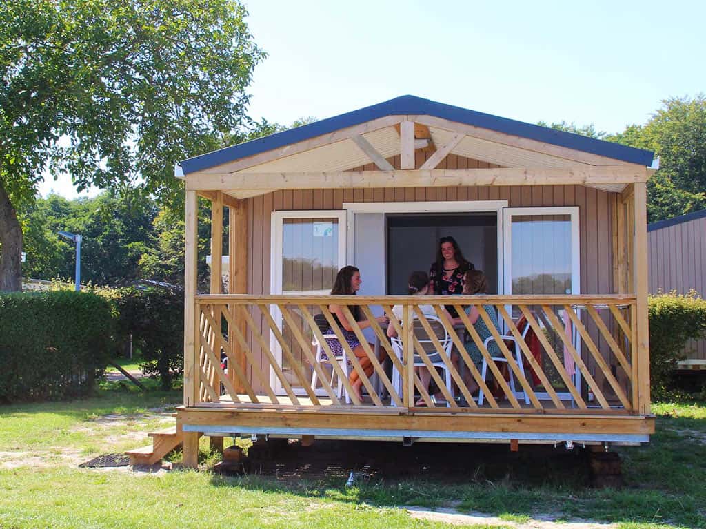 Impressie van het chalet Krekel voor 4 personen op Molecaten Park Waterbos in Rockanje