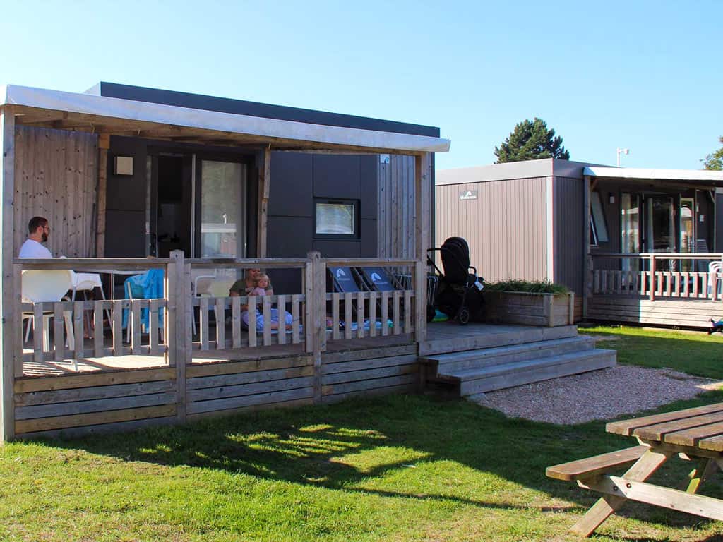 Impressie van het chalet Parnassia voor 4 personen op Molecaten Park Waterbos in Rockanje