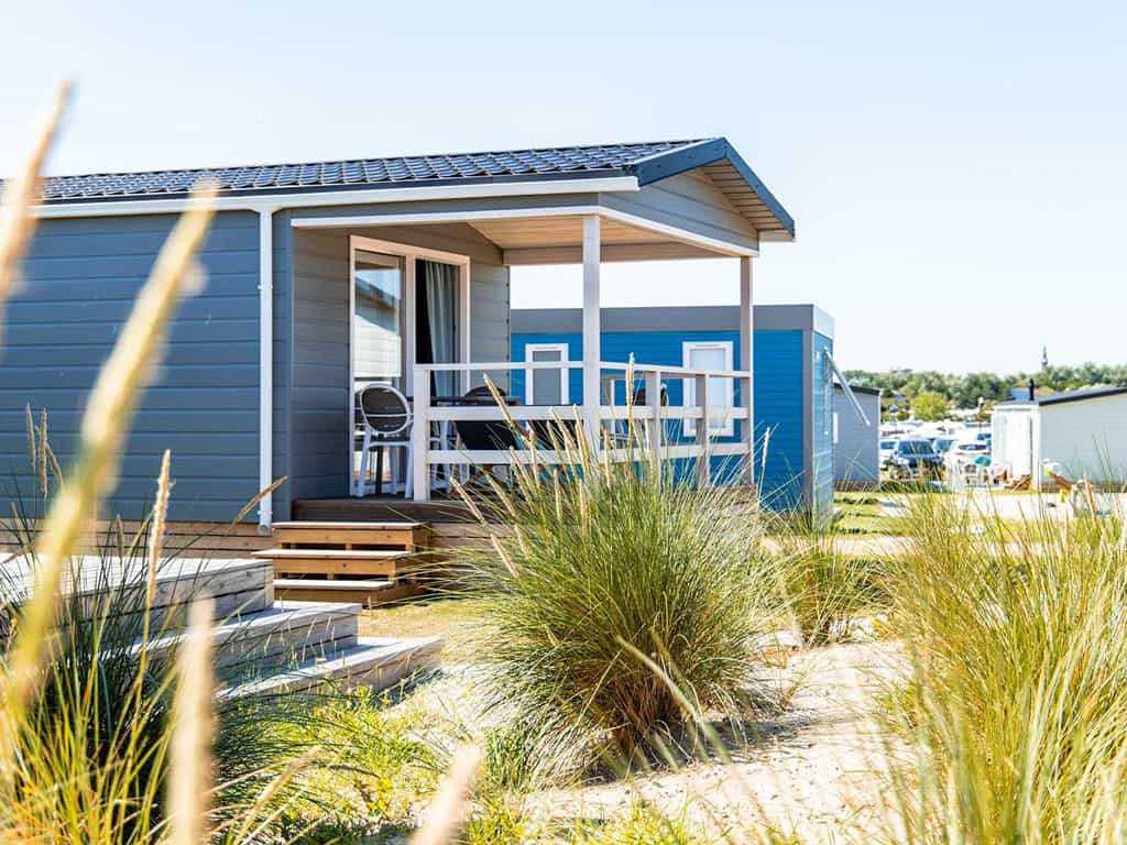 Impressie van chalet Waterhoen voor 4 personen op Molecaten Park Noordduinen in Katwijk aan Zee