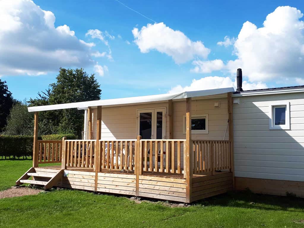 Impressie van chalet Zeebries voor 4 personen op Molecaten Park Rondeweibos in Rockanje