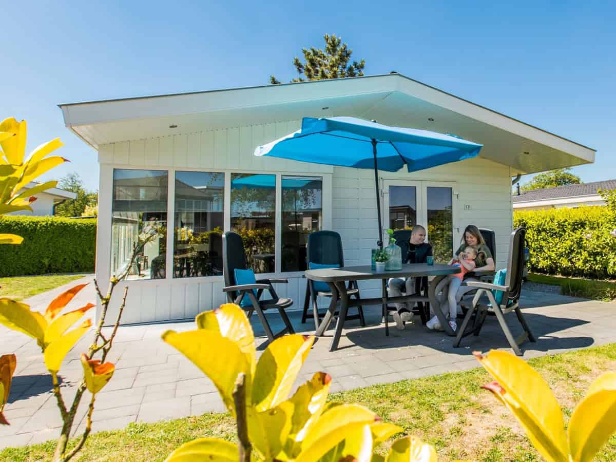 Impressie van chalet Deluxe op EuroParcs Parc du Soleil, een vakantiehuis voor 5 personen in Noordwijk