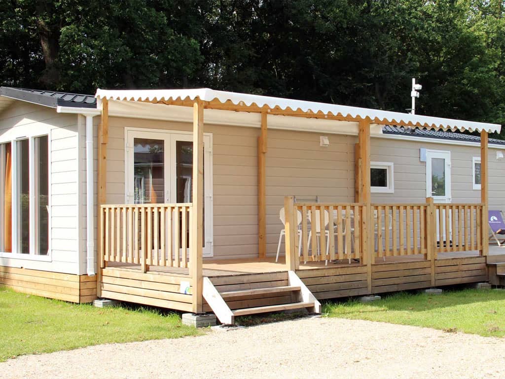 Impressie van chalet Akelei voor 6 personen op Molecaten Park Rondeweibos in Rockanje