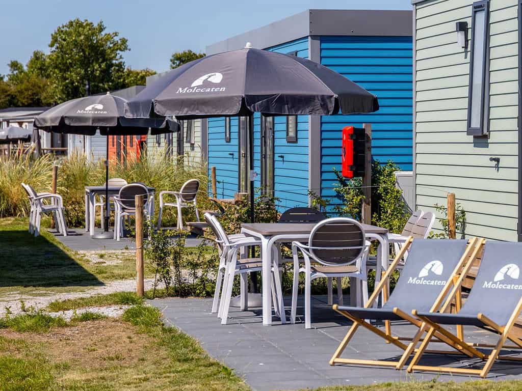 Impressie van chalet Klaproos voor 6 personen op Molecaten Park Noordduinen in Katwijk aan Zee