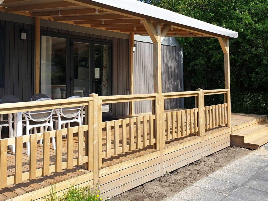 Impressie van chalet Lavendel voor 6 personen op camping Molecaten Park Wijde Blick in Renesse