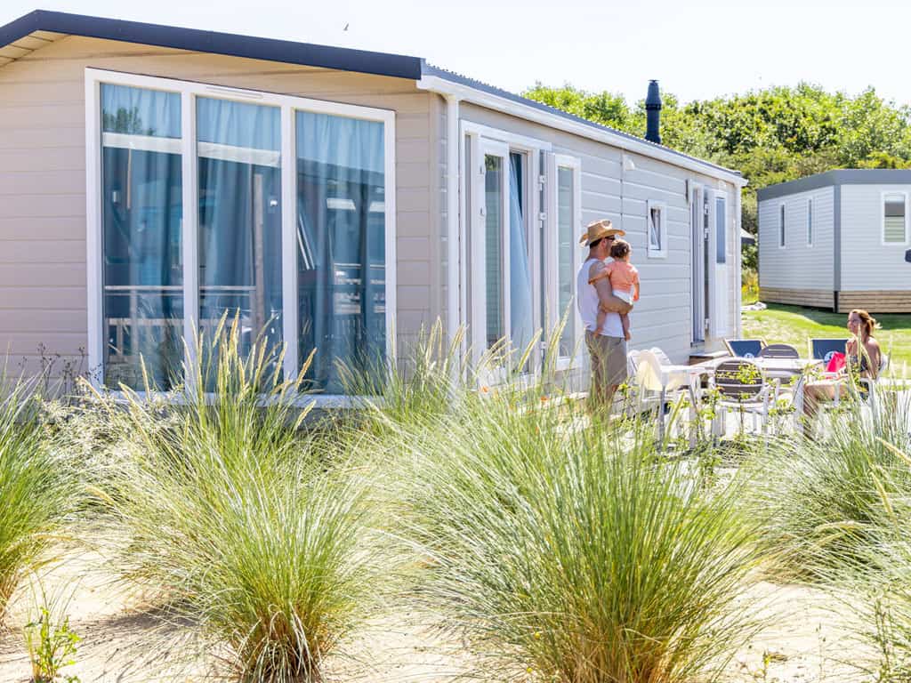 Impressie van chalet Morgenster voor 6 personen op Molecaten Park Noordduinen in Katwijk aan Zee