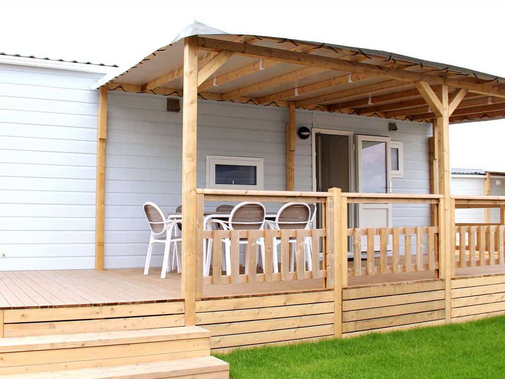 Impressie van chalet Patrijs Plus voor 6 personen op Molecaten Park Noordduinen in Katwijk aan Zee