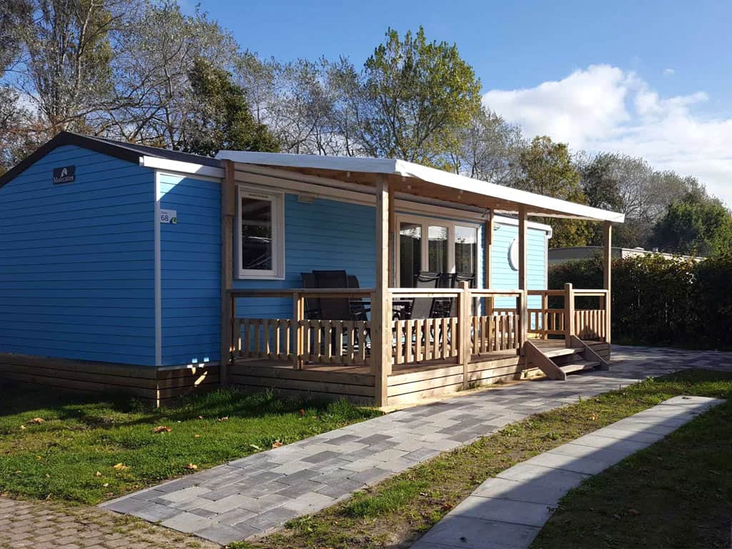 Impressie van chalet Pioen voor 6 personen op camping Molecaten Park Wijde Blick in Renesse