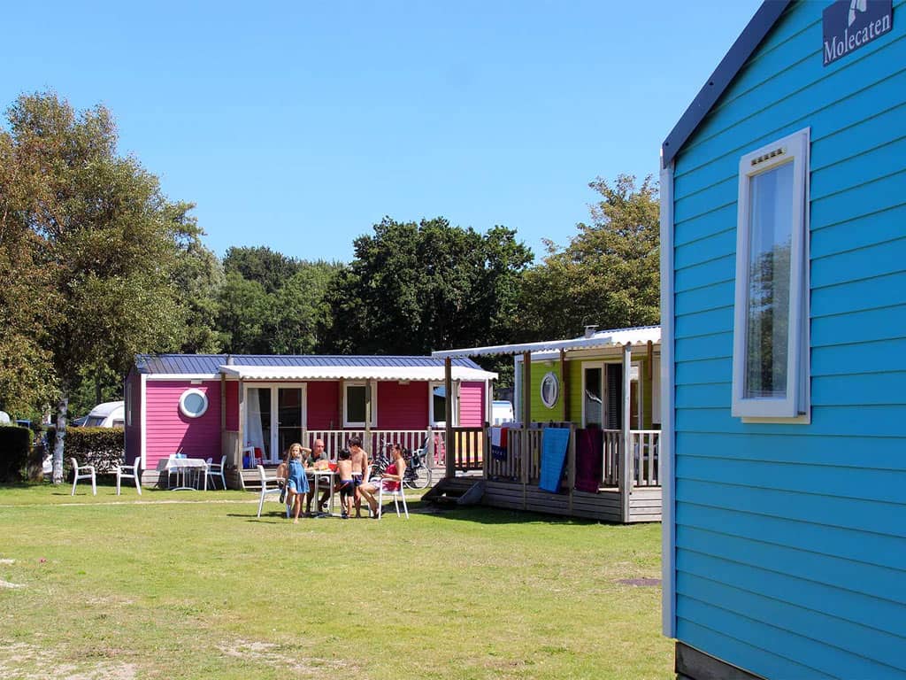 Impressie van het chalet Zomerzon voor 6 personen op Molecaten Park Waterbos in Rockanje