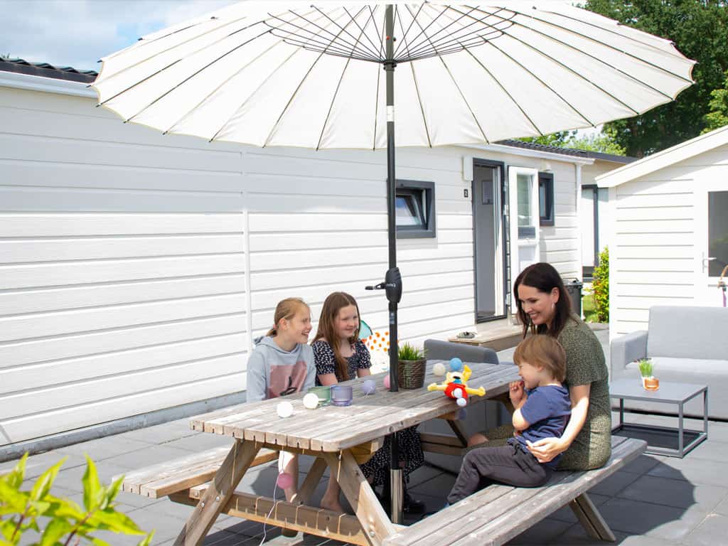 Impressie van een chalet dat je kan huren op De Noetselerberg in Nijverdal