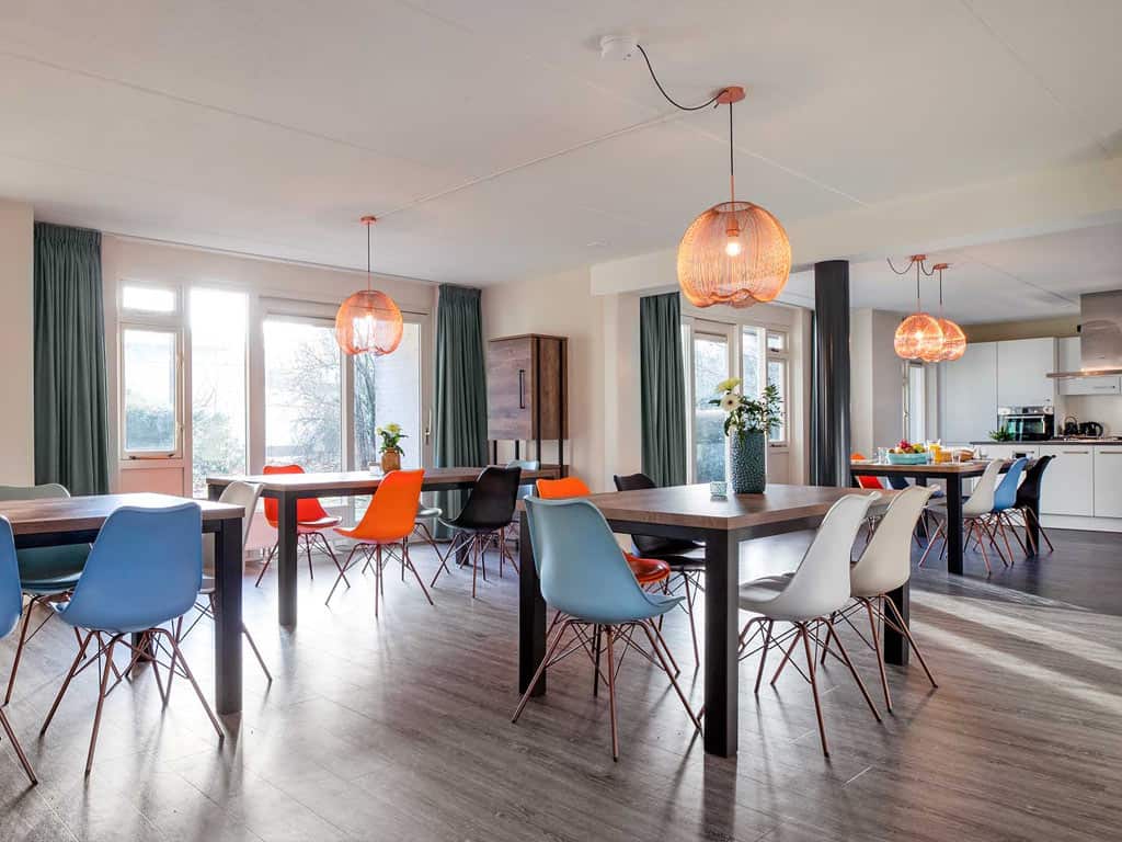 Impressie van de groepsaccommodatie Beuk voor 20 personen op Molecaten Park Landgoed Ginkelduin in Leersum
