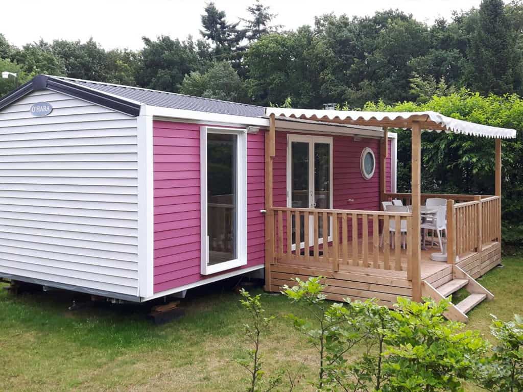 Impressie van chalet Hortensia voor 4 personen op Molecaten Park 't Hout in Bakkeveen, Friesland