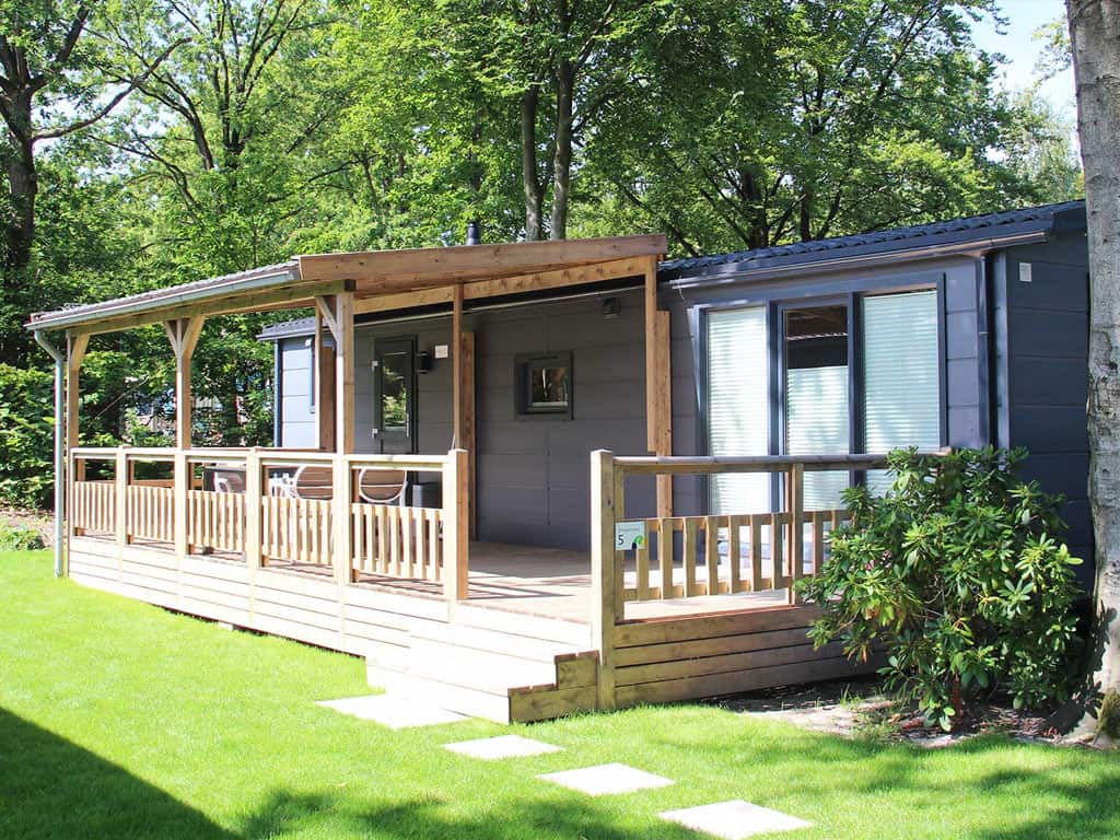 Impressie van chalet Pimpelmees voor 4 personen op Molecaten Park Bosbad Hoeven in Brabant