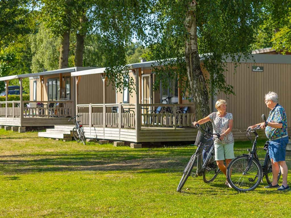 Impressie van chalet Rozemarijn voor 4 personen op Molecaten Park De Agnietenberg in Zwolle
